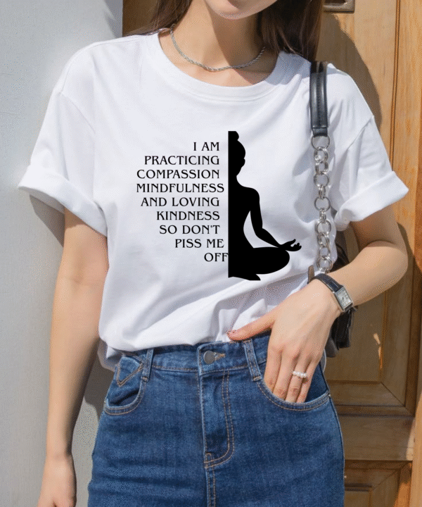 Yoga-Inspired Oversized T-Shirt – 240 GSM | Unisex Fit |