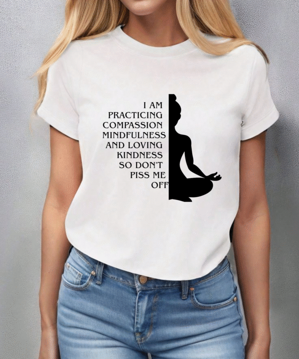 Yoga-Inspired Oversized T-Shirt – 240 GSM | Unisex Fit | - Image 5